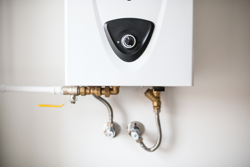 Modern gas water heater